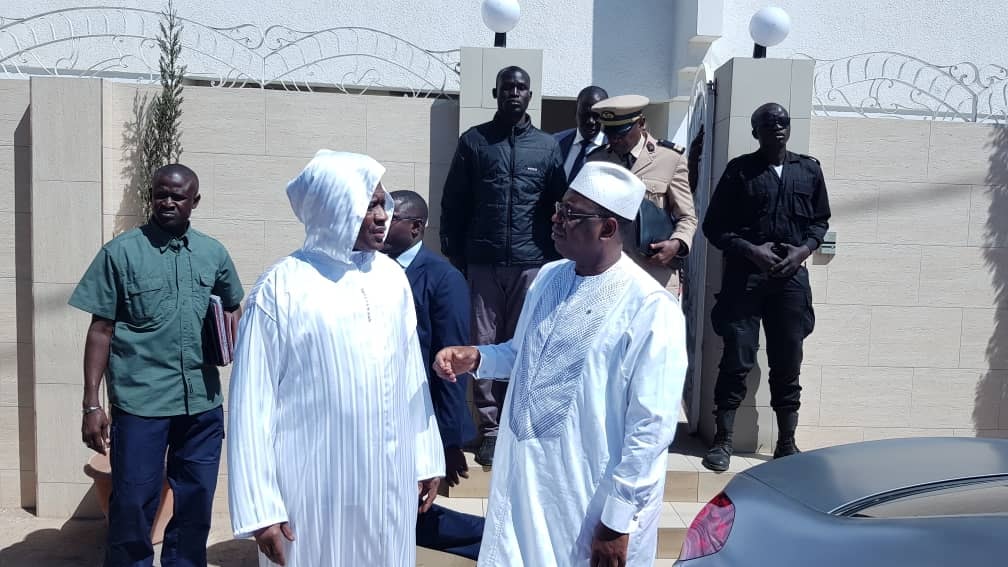 LE PRÉSIDENT DE LA RÉPUBLIQUE MACKY SALL CHEZ LE GÉNÉRAL DE BAMBA