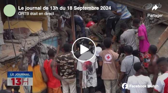 e journal de 13h du 18 Septembre 2024