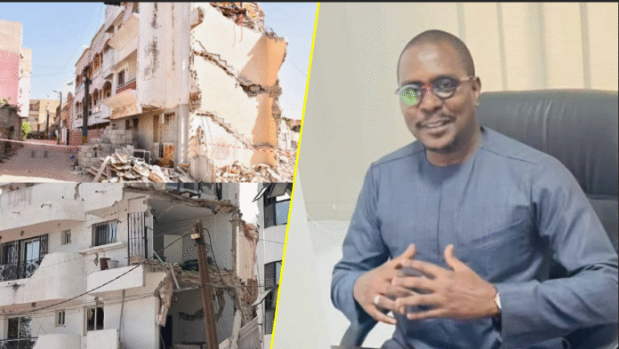 Effondrement des immeubles : Nourou Wone, chef de service SABLUX immobilier, apporte des solutions