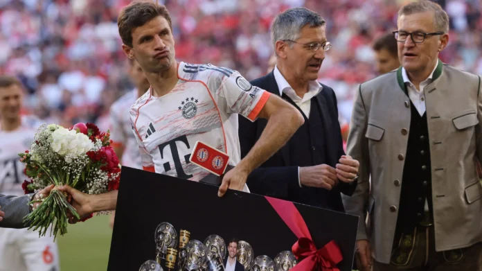 Allemagne: Thomas Müller, un dernier tour d’honneur à l’Allianz Arena