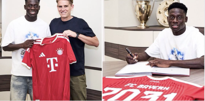 Bara Sapoko Ndiaye s’engage définitivement avec le Bayern Munich jusqu’en 2031