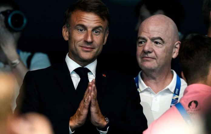 FIFA : Emmanuel Macron prend position contre Gianni Infantino