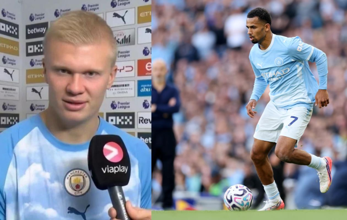 Manchester City : Erling Haaland compare le Sénégalais Ndiaye à Neymar